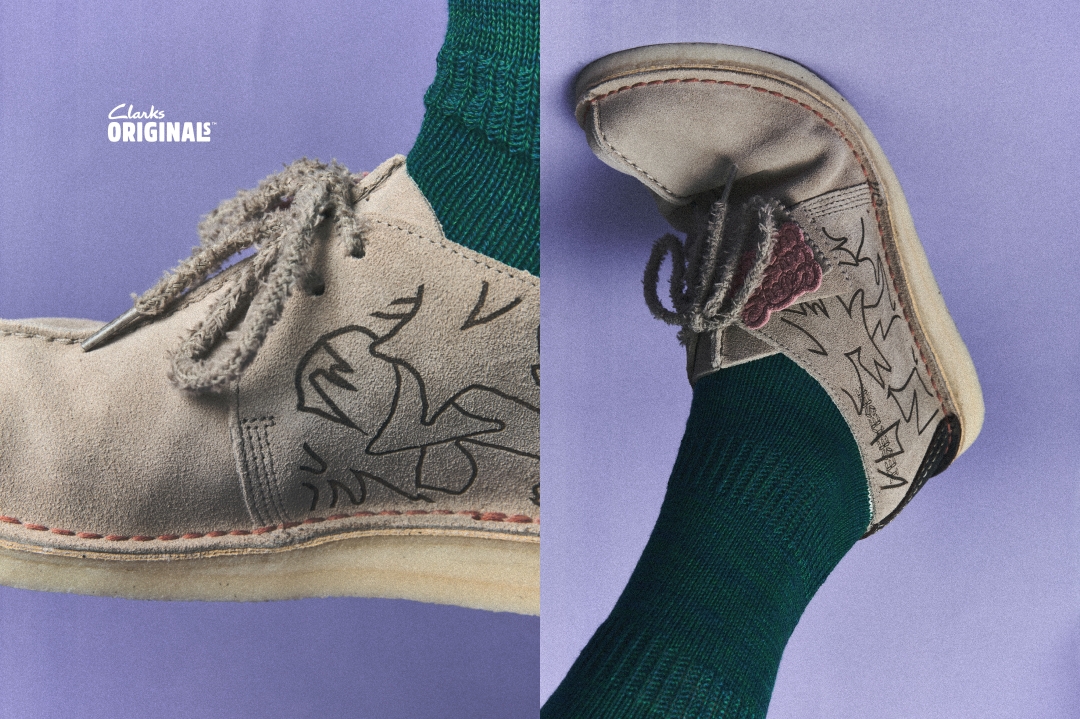 예스아이씨 x 클락스오리지널스, '데저트 트렉' 재해석한 커스텀 모델 출시 3-Image